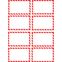 &eacute;tiquettes SIMDUT 800/pqt, Papier, Rouleau, 2-3/4" lo x 4-1/4" la FMT Sales Ltd