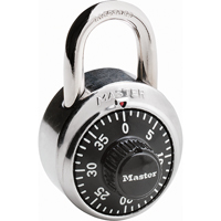 Padlock, Combination, Hardened Steel, 1-7/8" Width FMT Sales Ltd