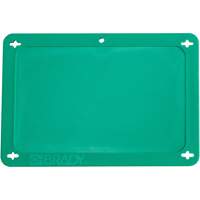 &eacute;tiquette vierge pour vanne, Plastique, 4-3/4" la x 3-1/4" h FMT Sales Ltd