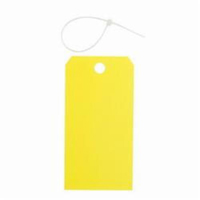 &eacute;tiquettes vierges pour la pr&eacute;vention des accidents, M&eacute;tal, 3" la x 5-3/4" h FMT Sales Ltd