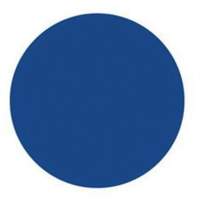&eacute;tiquettes rondes inscriptibles, Cercle, 3" lo x 3" la, Bleu FMT Sales Ltd