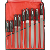 Jeux de 9 limes ergonomiques, 9 pi&egrave;ces FMT Sales Ltd