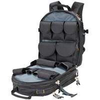 75-Pocket Tool Backpacks, 13" L x 17-1/2" W, Black, Nylon FMT Sales Ltd