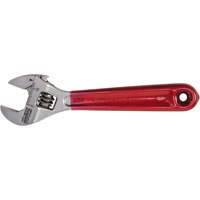 Adjustable Wrench, 4-1/2" L, 1/2" Max Width, Chrome/Polished FMT Sales Ltd