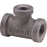 Tee, Reducing, Galvanized, 1" x 1/2" x 3/4" FMT Sales Ltd