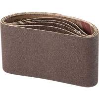 Courroie abrasive pour ponceuse portative, 3" la x 21" lo, Oxyde d'aluminium, Grain 100 FMT Sales Ltd