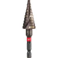 #3 Shockwave Impact Duty Step Drill Bit, 3/16" - 3/4" , 1/16" Increments, Titanium FMT Sales Ltd