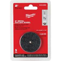 Disque &agrave; tronçonner pour meuleuse &agrave; angle droit M12 Fuel, 2" x 0,04", Arbre de 1/4", Type 1, Oxyde d'aluminium, 21000 Tr/min FMT Sales Ltd