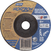 NorZon Plus SGZ Grinding Wheel, 4" x 1/8", 5/8" Arbor, Ceramic Alumina, Type 27 FMT Sales Ltd