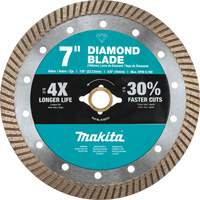 Lame diamant&eacute;e &agrave; usage g&eacute;n&eacute;ral Turbo FMT Sales Ltd