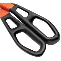 13" Serrated Aluminum Tinner Snip with Dipped Handle, 3" Cut Length, Straight Cut FMT Sales Ltd