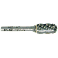 Fraise &agrave; bout sph&eacute;rique pour aluminium et mat&eacute;riaux non ferreux C5-NF JET-KUT, 1/2" dia. FMT Sales Ltd