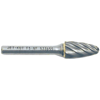 Fraise &agrave; bout rond F5-NF 1/4" pour aluminium/mat&eacute;riaux non ferreux, 1/2" dia. FMT Sales Ltd