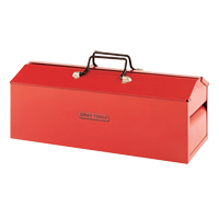 Tool Box, 8-13/20" D x 21-3/10" W x 9" H, Red FMT Sales Ltd