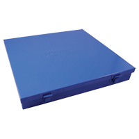 Slim Metal Box, 12" D x 11-1/2" W x 1-3/4" H, Blue FMT Sales Ltd