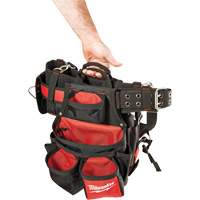 Contractor Work Belt With  Suspension Rig, Nylon, Black FMT Sales Ltd