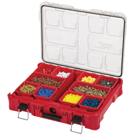 Organisateur Packout, 20" x 15" x 5", Noir/Rouge FMT Sales Ltd