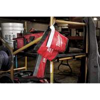 Multi-Size Zipper Pouches - Set of 3, Canvas, 3 Pockets, Black/Red FMT Sales Ltd