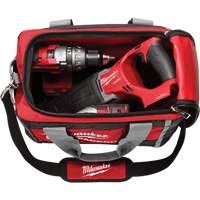 Packout Tool Bag, Ballistic Nylon, 2 Pockets, Black/Red FMT Sales Ltd