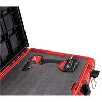 Packout Tool Case with Customizable Insert, 20-7/10" x 15-1/5" x 6-1/5", Black/Red FMT Sales Ltd