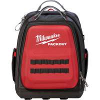 Packout Backpack, 15-3/4" L x 11-4/5" W, Black/Red, Ballistic FMT Sales Ltd