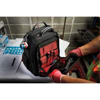 Packout Backpack, 15-3/4" L x 11-4/5" W, Black/Red, Ballistic FMT Sales Ltd