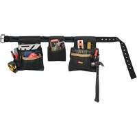 Ceinture &agrave; outils combin&eacute;e de luxe, Polyester, Noir FMT Sales Ltd