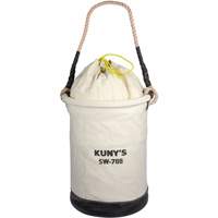 Parachute Top Tool Bucket, 11-1/2" L x 11-1/2" W x 16" H, Canvas, Beige FMT Sales Ltd