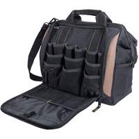 Multi-Compartment Tool Carrier, Polyester, 33 Pockets, Black FMT Sales Ltd