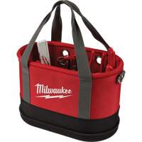 Aerial Utility Oval Bag, Ballistic Nylon, 14 Pockets, Black/Red FMT Sales Ltd