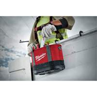 Aerial Utility Oval Bag, Ballistic Nylon, 14 Pockets, Black/Red FMT Sales Ltd