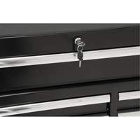 Industrial Tool Cart, 11 Drawers, 41" W x 18-3/4" D x 39-1/3" H, Black FMT Sales Ltd