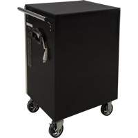Chariot &agrave; outils &agrave; usage intensif, 7 tiroirs, 28" la x 22" p x 42-3/8" h, Noir FMT Sales Ltd