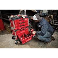 Packout 3-Drawer Tool Box, 16-1/3" x 14-1/3" x 22-1/5", Black/Red FMT Sales Ltd