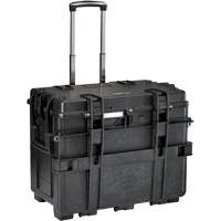 Coffre &agrave; outils militaire mobile avec tiroirs, 8 tiroirs, 22-4/5" la x 15" p x 18" h, Noir FMT Sales Ltd