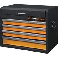 Coffre &agrave; outils de s&eacute;rie GSX, 26" la, 4 tiroirs, Noir/Orange FMT Sales Ltd