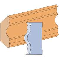 Jeu de couteaux pour moulage en forme d'anse de fantaisie FMT Sales Ltd