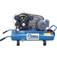 Contractor Series Air Compressors, Electric, 6.6 Gal. (8 US Gal), 125 PSI, 115/1 V FMT Sales Ltd