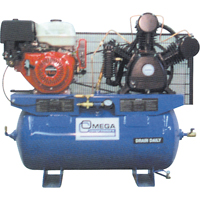 Industrial Series Air Compressors - Engine Compressors, 25 Gal. (30 US Gal) FMT Sales Ltd
