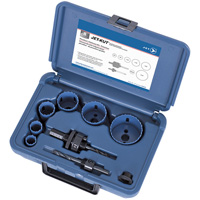 Premium Plumber's Holesaw Kit, 8 Pieces FMT Sales Ltd