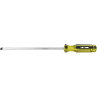 Tournevis &agrave; fente avec manche g&eacute;ant, 3/8", 10" lo, Prise Plastique FMT Sales Ltd