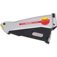 Hidden Edge&reg; Knife, 19 mm, Steel, Aluminum Handle FMT Sales Ltd