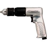 Air Drill, 4 CFM, 1/4" NPTF, 94 dBA, 1/2" Chuck, Keyed FMT Sales Ltd