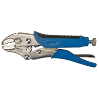Locking Pliers with Wire Cutter, 5" Length, Curved Jaw FMT Sales Ltd