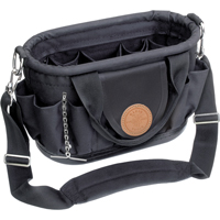 Porte-outils avec courroie d'&eacute;paule Tool Tote, Polyester, 17 pochettes, Noir FMT Sales Ltd