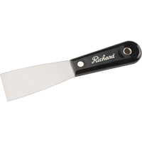 Putty Knife Stiff, Steel Blade, 1-1/2" Wide, Polypropylene Handle FMT Sales Ltd