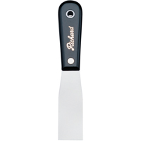 Putty Knife Stiff, Steel Blade, 1-1/4" Wide, Polypropylene Handle FMT Sales Ltd