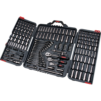 1/4", 3/8" & 1/2" Drive SAE/Metric Socket & Wrench Set, 210 Pcs, Deep FMT Sales Ltd