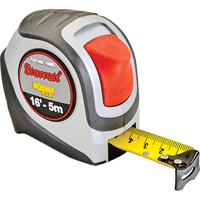 High Visibility Orange Tape Measure, 1" x 16'/5 m, 1/16" Graduations FMT Sales Ltd