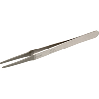 Tweezers - Flat Round Tips, Straight - 4.75" (120 mm) FMT Sales Ltd